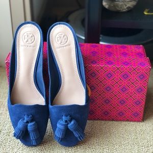 [Sold]Tory Burch Salinas Tassel Loafer Mules